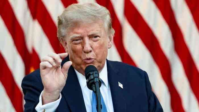 Trump Buka Kemungkinan AS Segera Serang Gunung Pickaxe di Iran