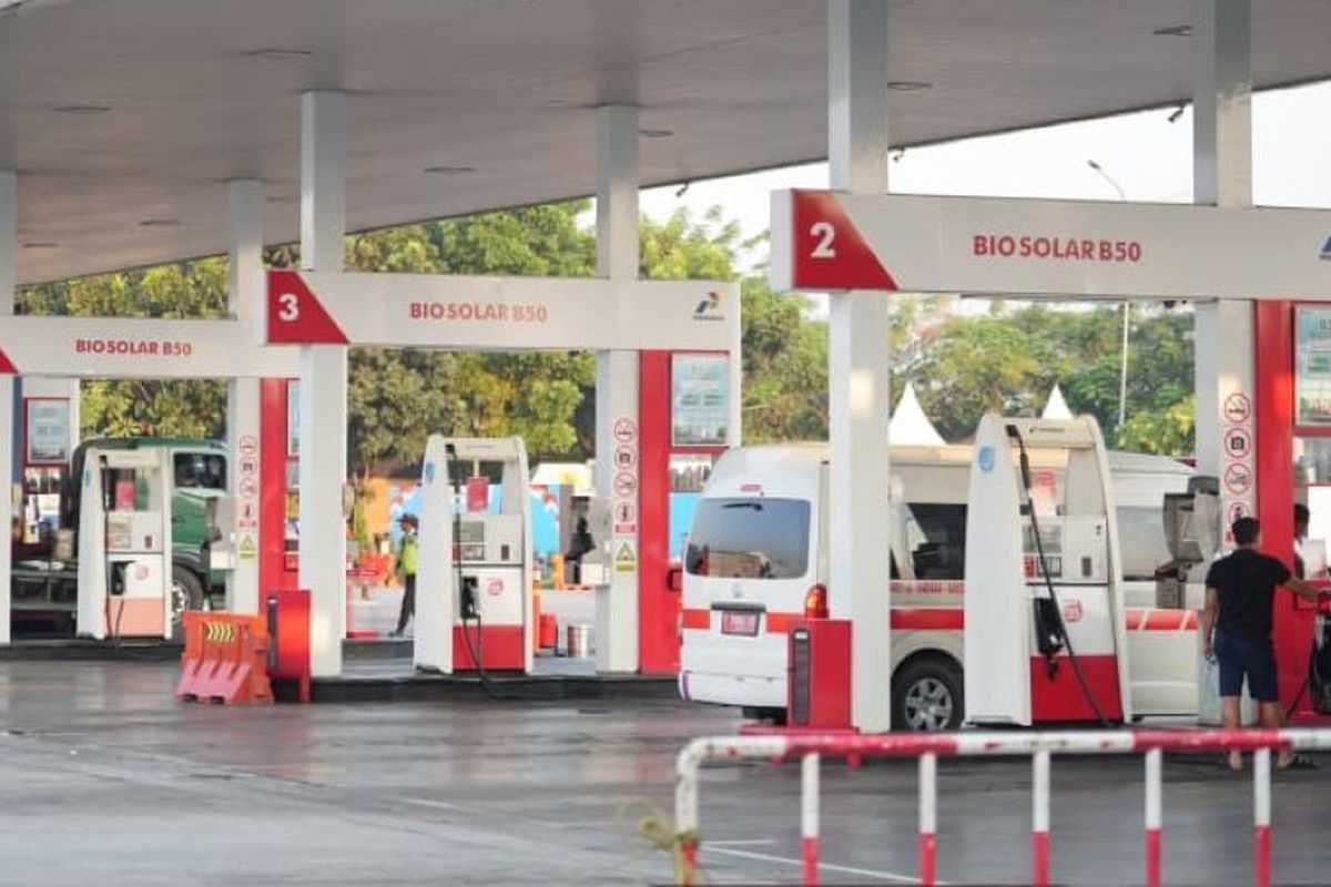 Biosolar B50 Kini Tersedia di Rest Area Km 57 Tol Jakarta-Cikampek