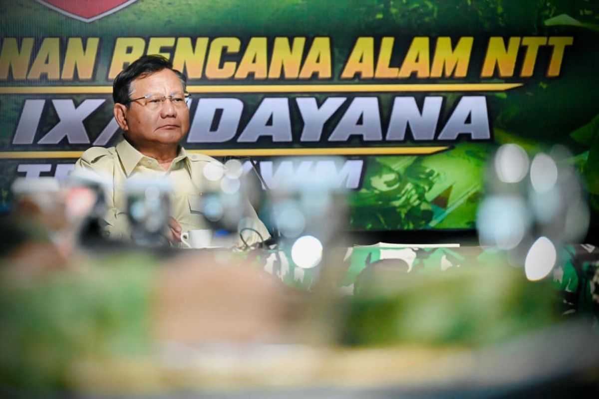 Imbauan Lengkap Prabowo soal Erupsi Gunung Anak Krakatau, Warga Diminta Waspada
