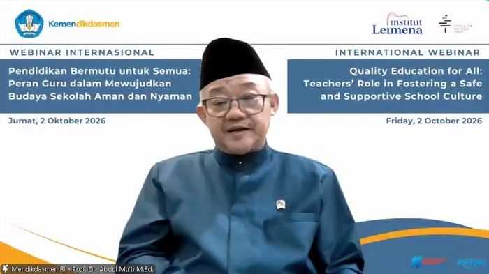 Mendikdasmen Abdul Mu'ti Tekankan Guru Bukan Sekadar Pengajar, tapi Agen Peradaban