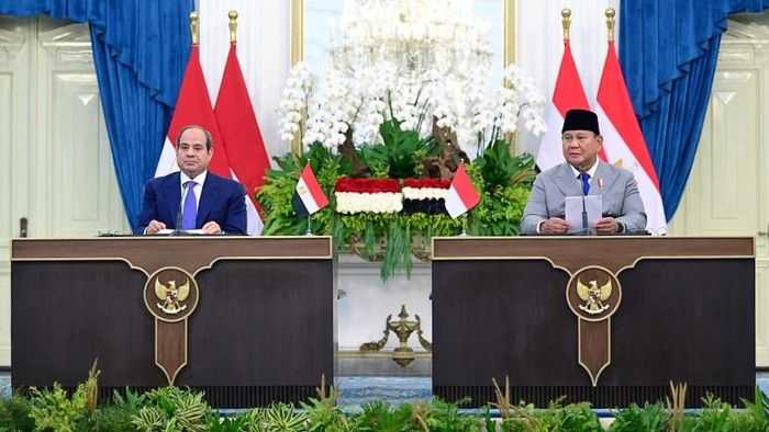 Prabowo dan El-Sisi Kompak Kecam Tindakan Israel terhadap Palestina, Indonesia-Mesir Perkuat Kerja Sama