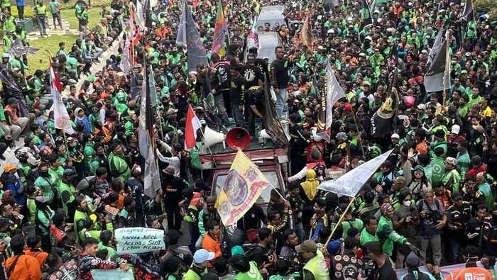Demo Besar Ojol 20 Mei Diprediksi Bikin Jakarta Macet Parah, Garda Indonesia Minta Maaf
