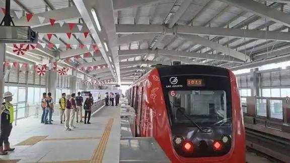 3 Stasiun LRT Jakarta Kelapa Gading-Manggarai Belum Dibuka, Ini Alasan Jakpro