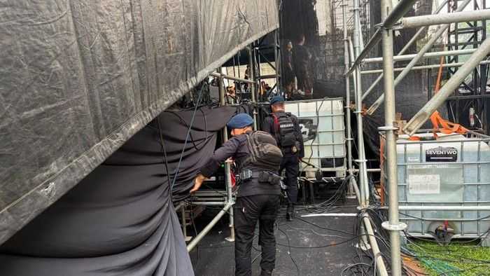 Brimob Lakukan Sterilisasi Stadion Madya GBK Jelang BIGU FEST 2026, Keamanan Pengunjung Jadi Prioritas