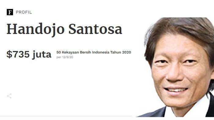 Fakta Tentang Handojo Santosa, Miliarder Indonesia yang Sukses Berkat Usaha Pakan Ternak