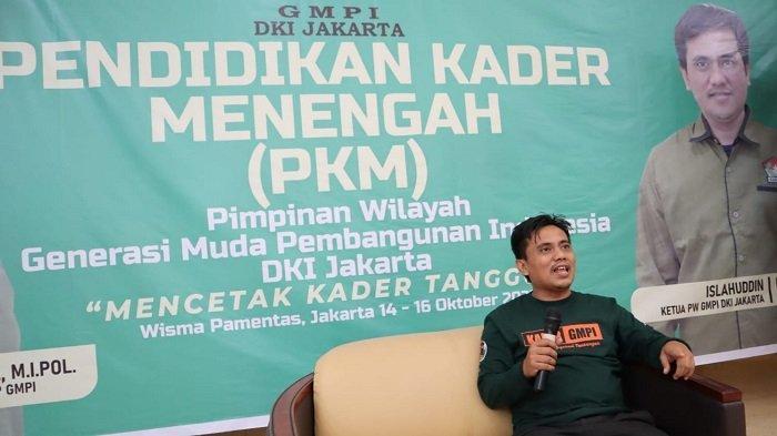 Tangkal Ideologi Transnasional, GMPI Jakarta Gelar Pendidikan Kader Muda Berkarakter