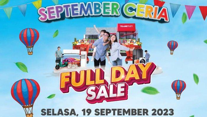 Besok Transmart Full Day Sale! TV LED 50 Inch Cuma Rp 4,7 Jutaan